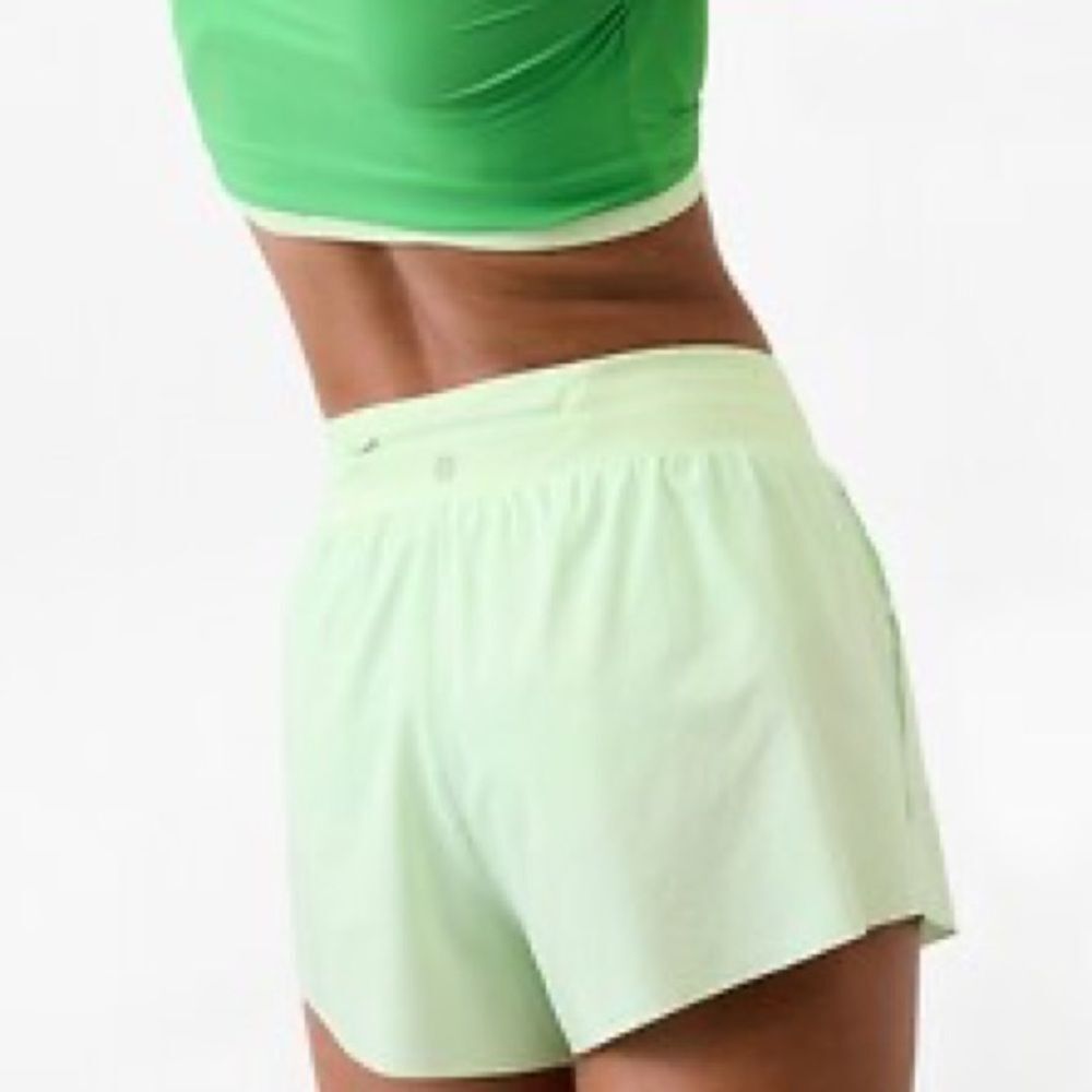 Athleta Medium Fast Route Run shorts Mint Green or Navy Blue